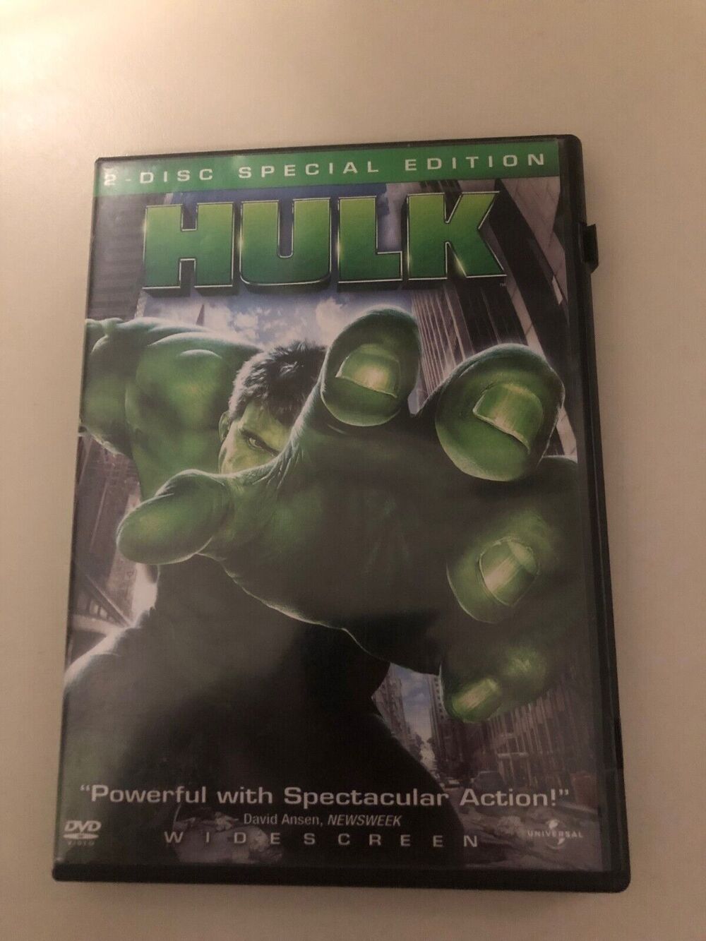 MARVEL‎ The Hulk (DVD, 2003, 2-Disc Set, Full Frame) Collectors Copy